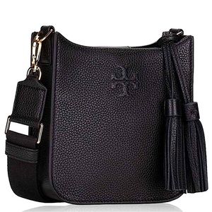 🌿🌷Tory Burch Thea Web Black Crossbody